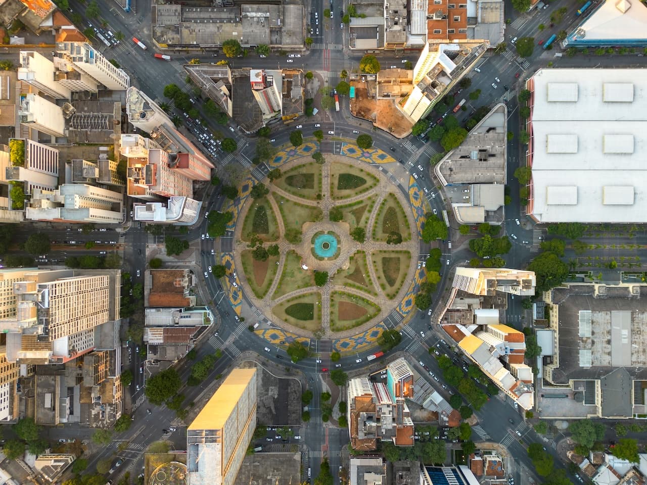 Vista aérea de Belo Horizonte
